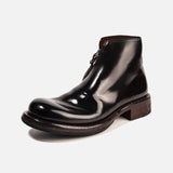 1079-20 Vibram HIGH-END HORSEHIDE MEN'S BOOTS GOODYEAR WELT CHELSEA BOOTS WITH SIDE ZIPPER