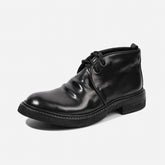 DreamBox Men’s Shell Cordovan Boots – Handmade Goodyear Welted British-Style Leather Boots8017-17