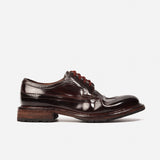 DreamBox Shell Cordovan Wingtip Brogue Dress Shoes | Handmade Goodyear Welted0504-6