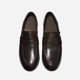DreamBox Men’s Genuine Leather Loafers – Lightweight, Breathable Slip-On Shoes173101