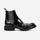 DreamBox Men’s Shell Cordovan Brogue Chelsea Boots – Handmade High-Top Leather Boots28351