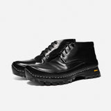 DreamBox Men’s Washed Horsehide Hiking Shoes – Non-Slip Outdoor High-Top Casual Boots8003-20