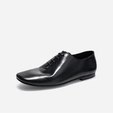 DREAMBOX Women’s Handmade Leather Oxford Shoes – Lightweight, Breathable & Minimalist Low-Profile Casual Shoes WM184802