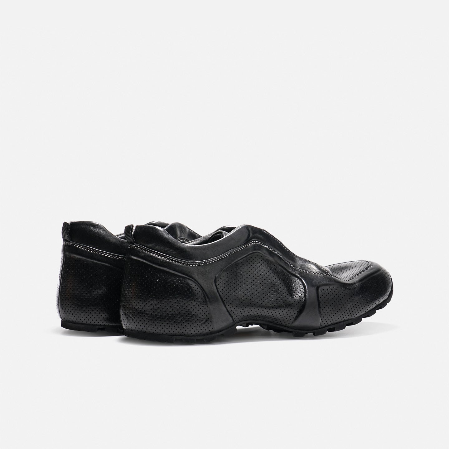 26415-2 DREAMBOX Vibram 행적 시리즈 펀칭 통기성 아웃도어 캐주얼 슈즈: 스톤워싱 말가죽 소재의 남성용 ‘아빠신발’ 스타일 청키 스니커즈