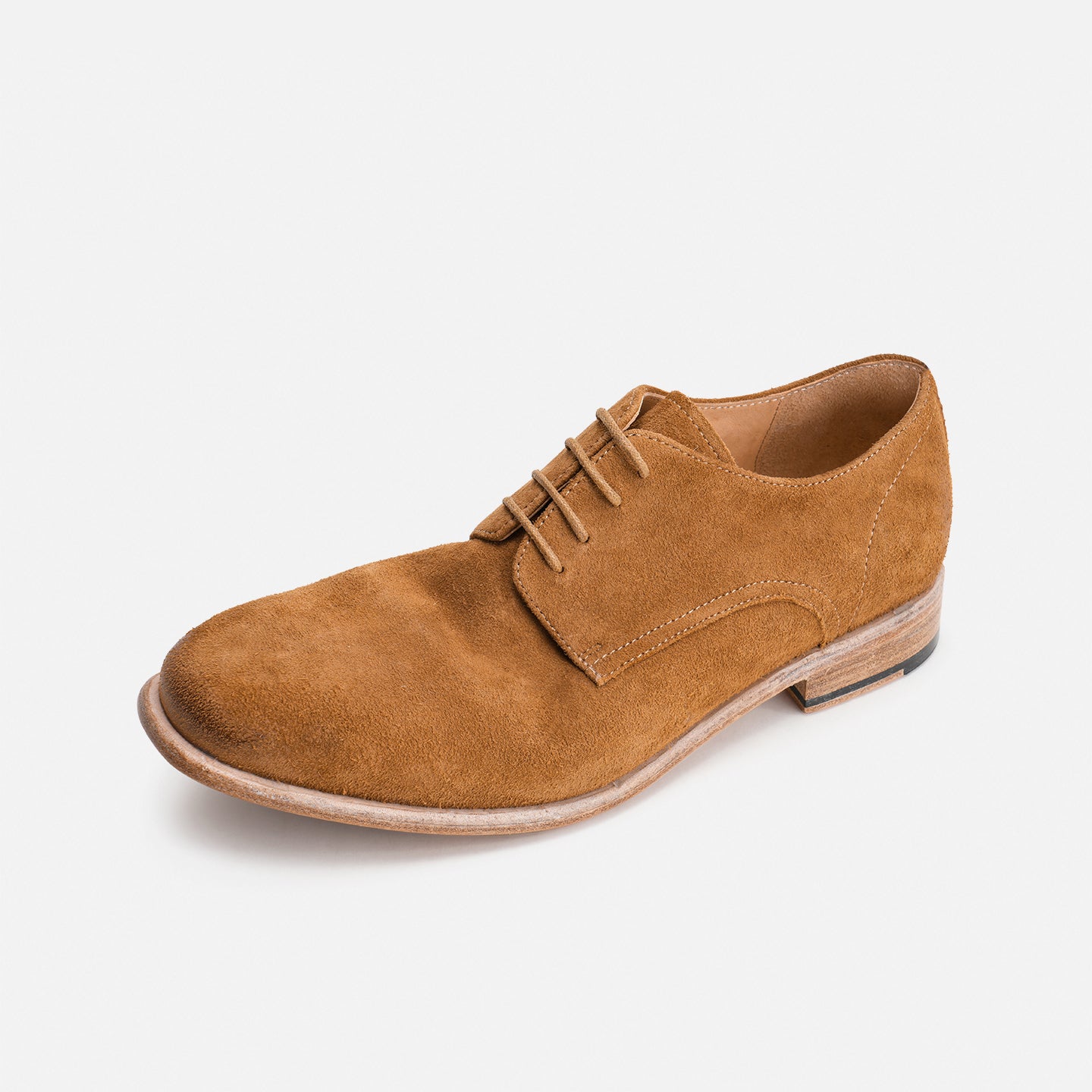 183601 MEN'S STONE-WASHED DERBY CASUAL SNEAKERS, COMFORTABLE TO WEAR AND BREATHABLE
