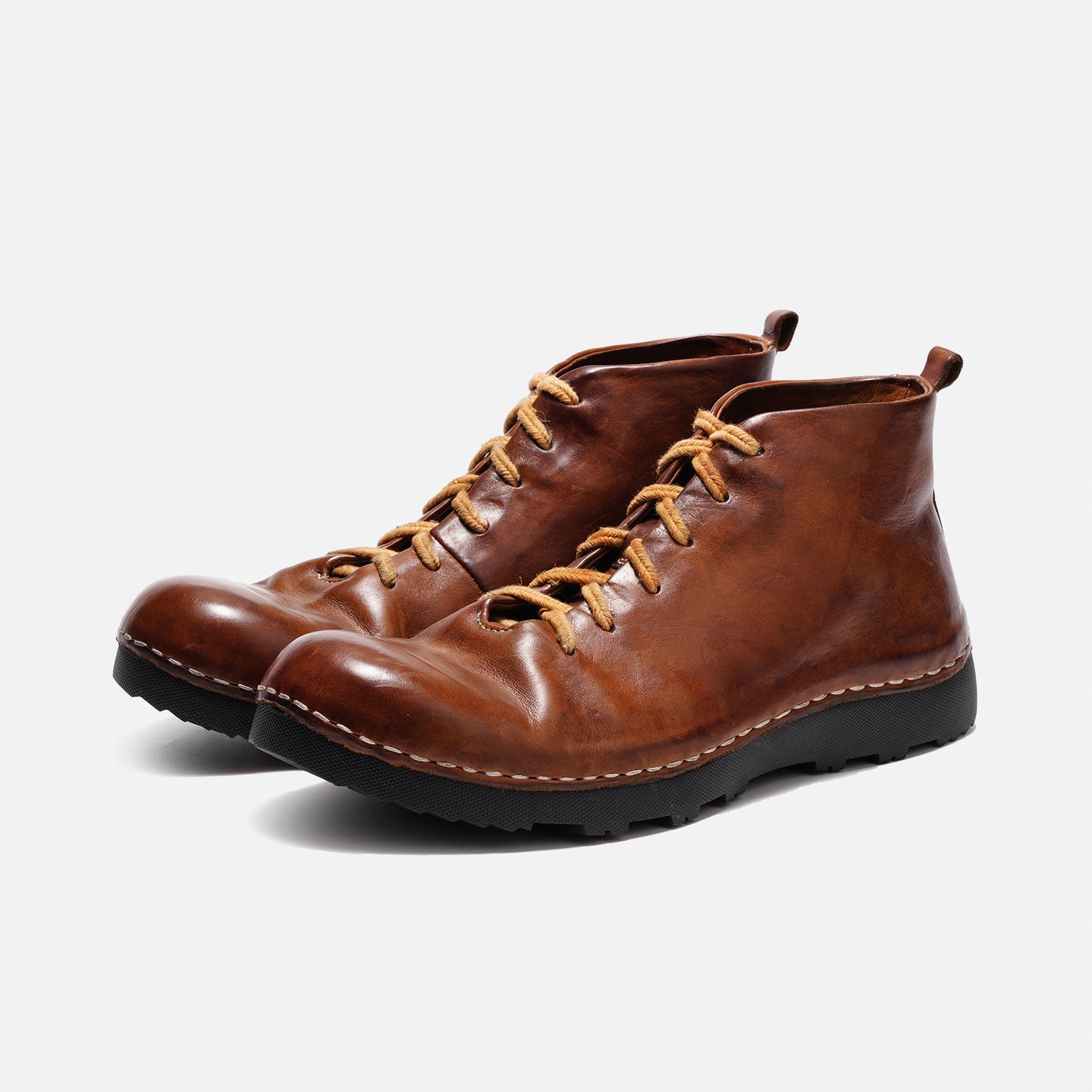 21254-1 MARTIN BOOTS, WASHED HORSE LEATHER MARTIN BOOTS, BRITISH STYLE, VERSATILE WORK BOOTS