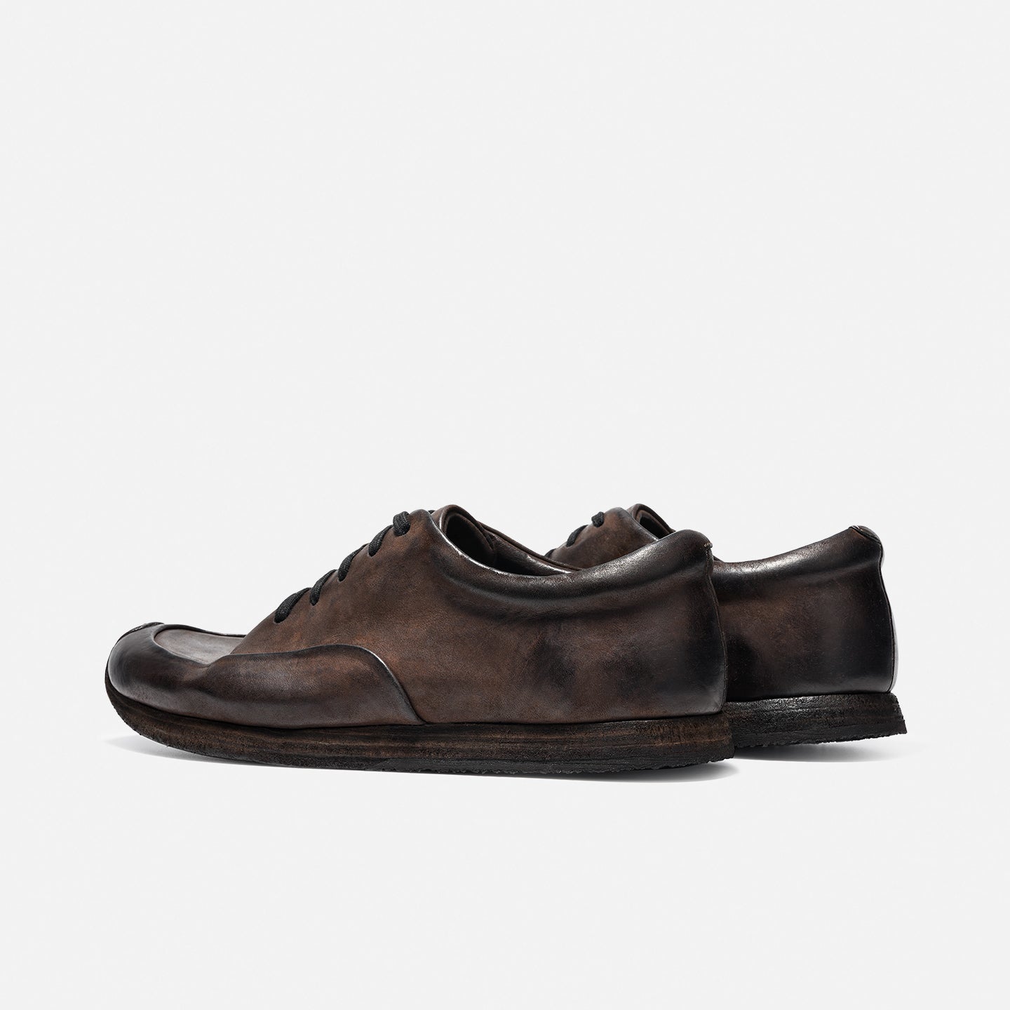 DreamBox Men’s Washed Horsehide Sneakers – Handmade, Breathable & Comfortable Casual Shoes1637-1
