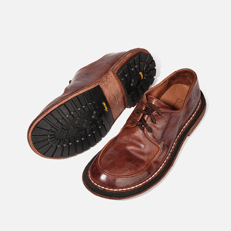 32901 BREATHABLE STONE WASHED COWHIDE CASUAL MEN'S SHOE