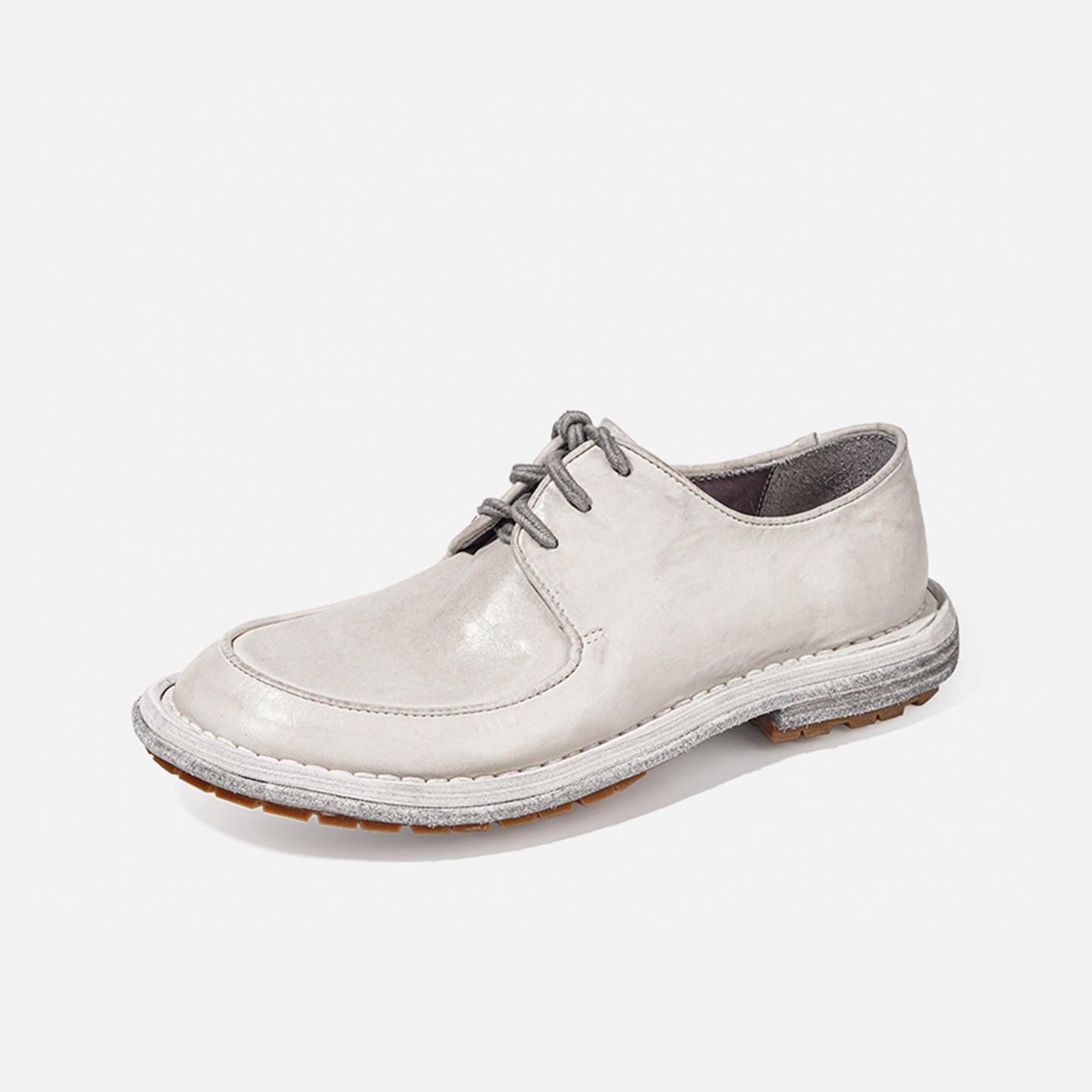 32901 BREATHABLE STONE WASHED COWHIDE CASUAL MEN'S SHOE