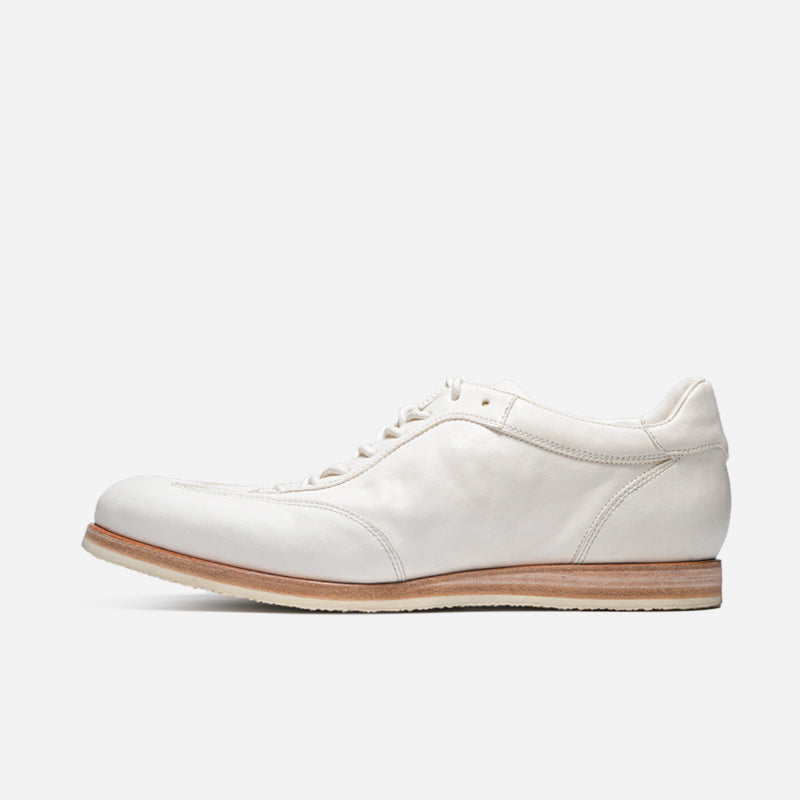 DREAMBOX Handmade Horsehide Trainer Shoes – Lightweight, Breathable British Vintage Casual Sneakers for Men173603