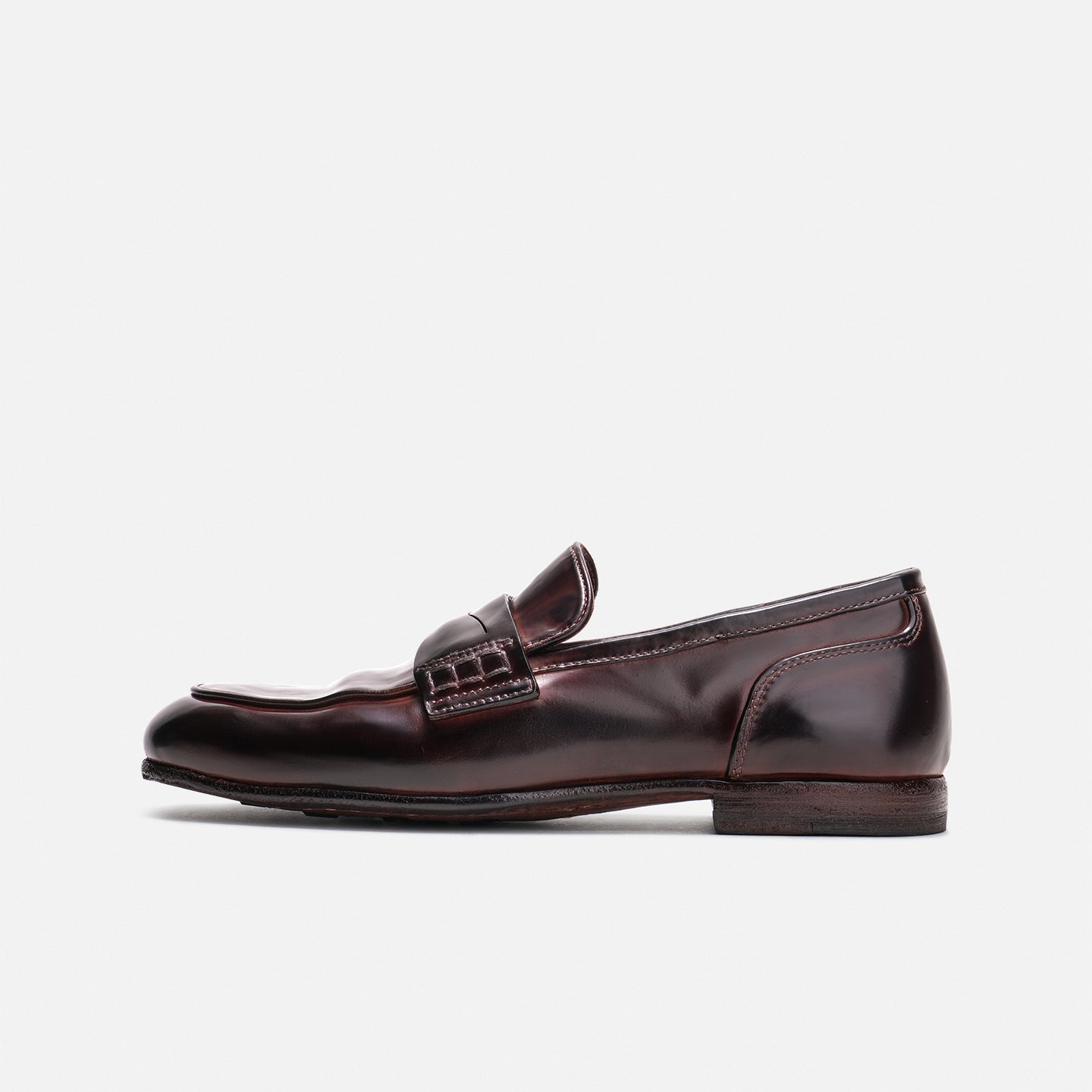 6610 Vibram HORSEHIDE BREATHABLE CASUAL LEATHER SHOES, THIN AND COMFORTABLE LOAFERS