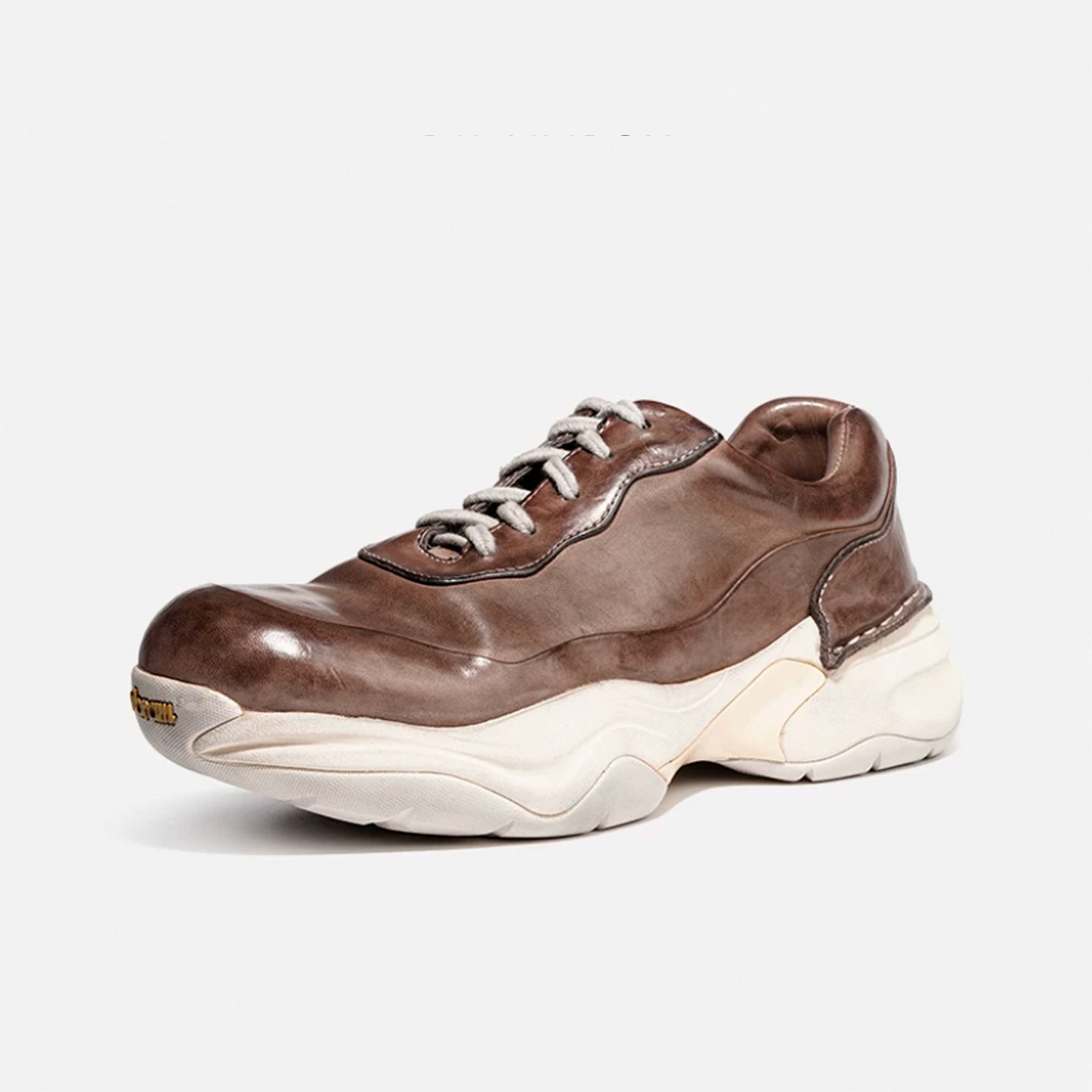 1878-1A HORSEHIDE CHUNKY SOLE DAD SNEAKERS