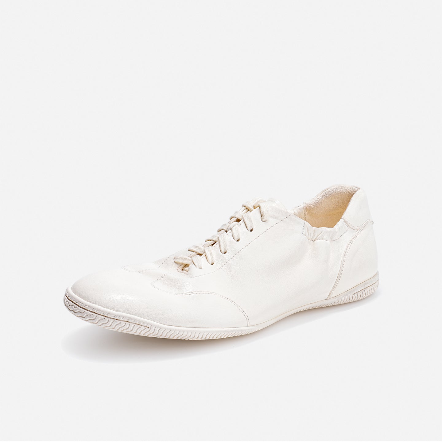 DREAMBOX Women's Kangaroo Leather German Trainer Sneakers – Lightweight Soft Leather Casual Shoes with Flexible Sole for Fall WM26410
