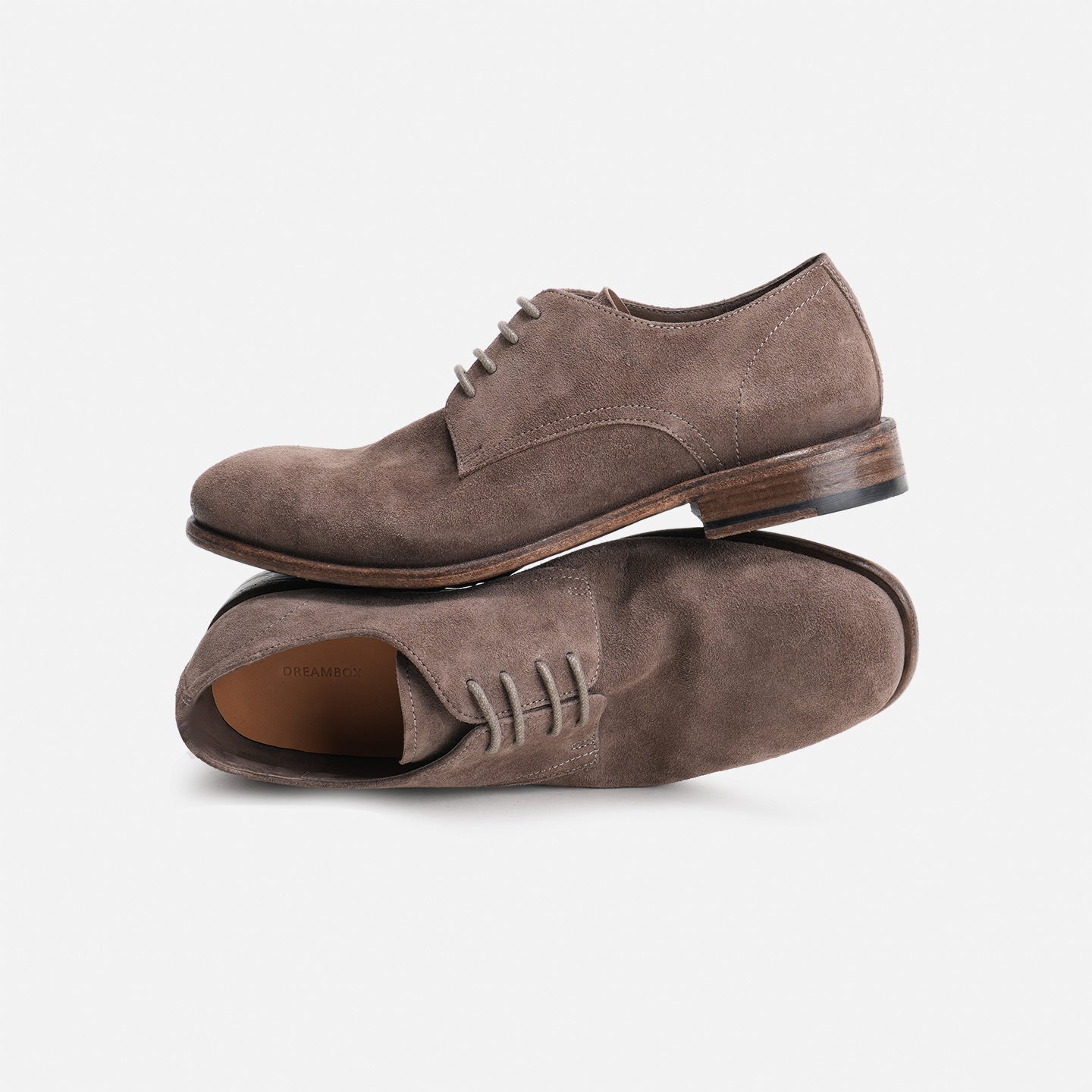 183601 MEN'S STONE-WASHED DERBY CASUAL SNEAKERS, COMFORTABLE TO WEAR AND BREATHABLE