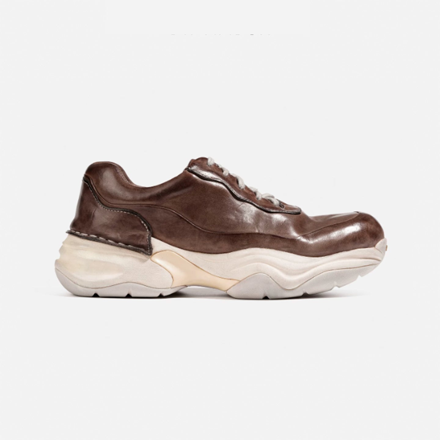 1878-1A HORSEHIDE CHUNKY SOLE DAD SNEAKERS