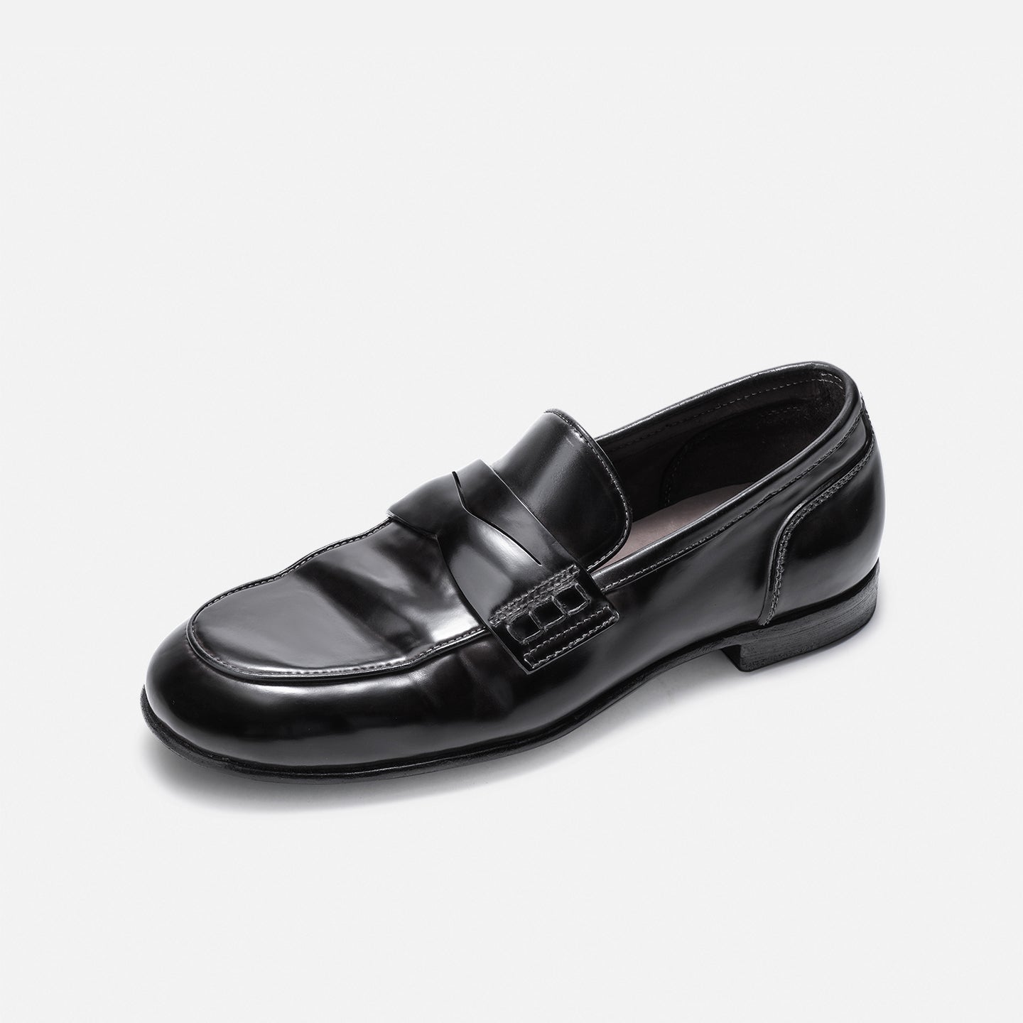 6610 Vibram HORSEHIDE BREATHABLE CASUAL LEATHER SHOES, THIN AND COMFORTABLE LOAFERS