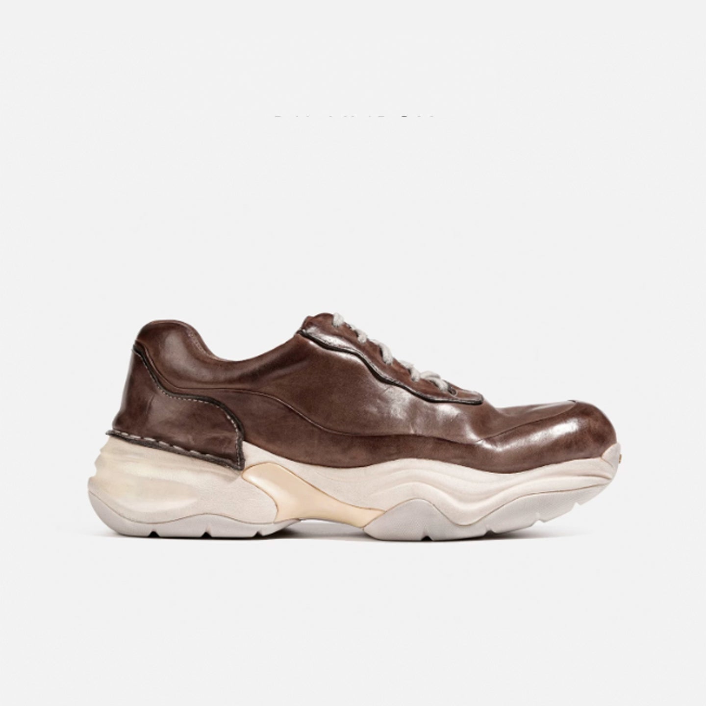 1878-1A HORSEHIDE CHUNKY SOLE DAD SNEAKERS