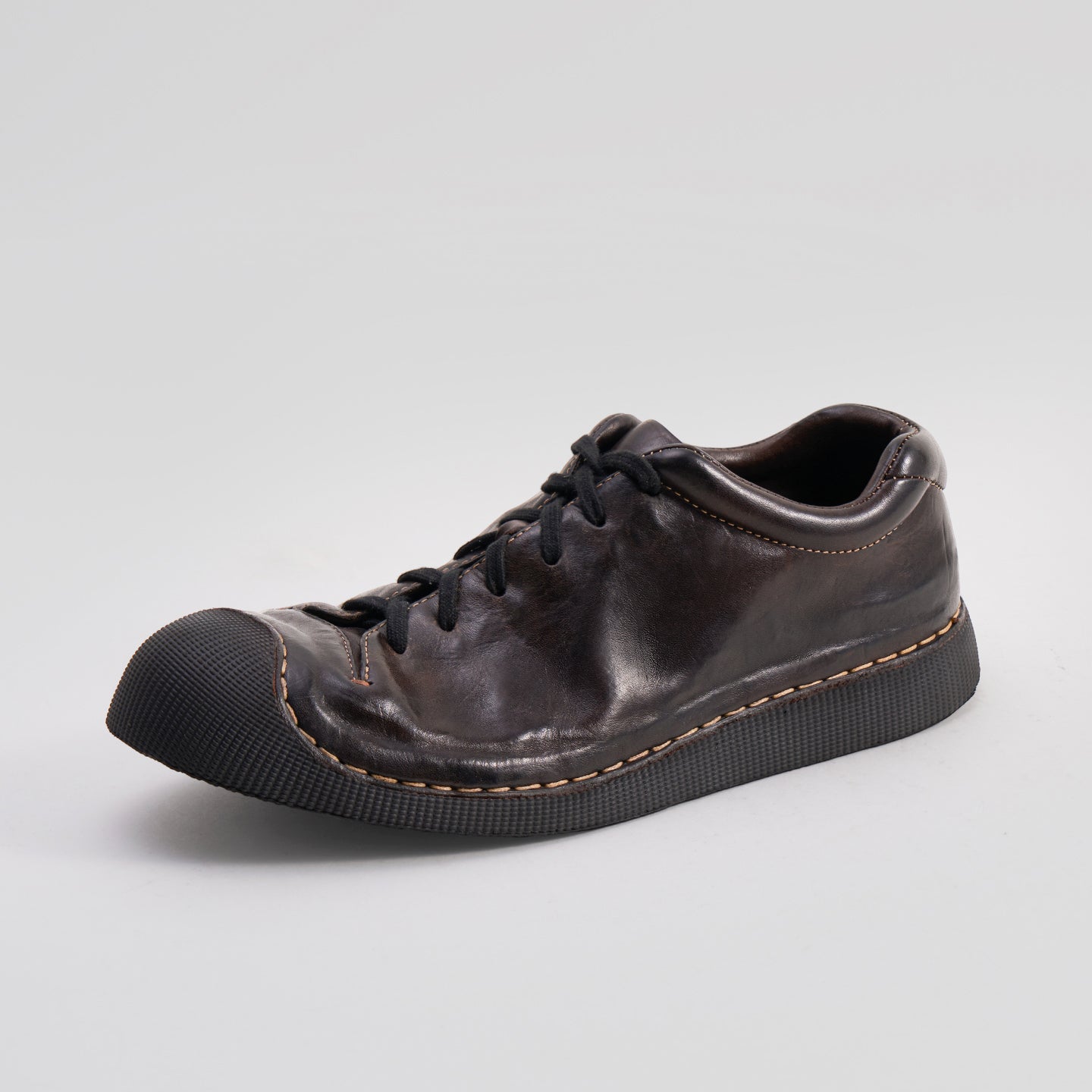 2946-11 WASHED HORSE LEATHER CASUAL SKATE SHOES