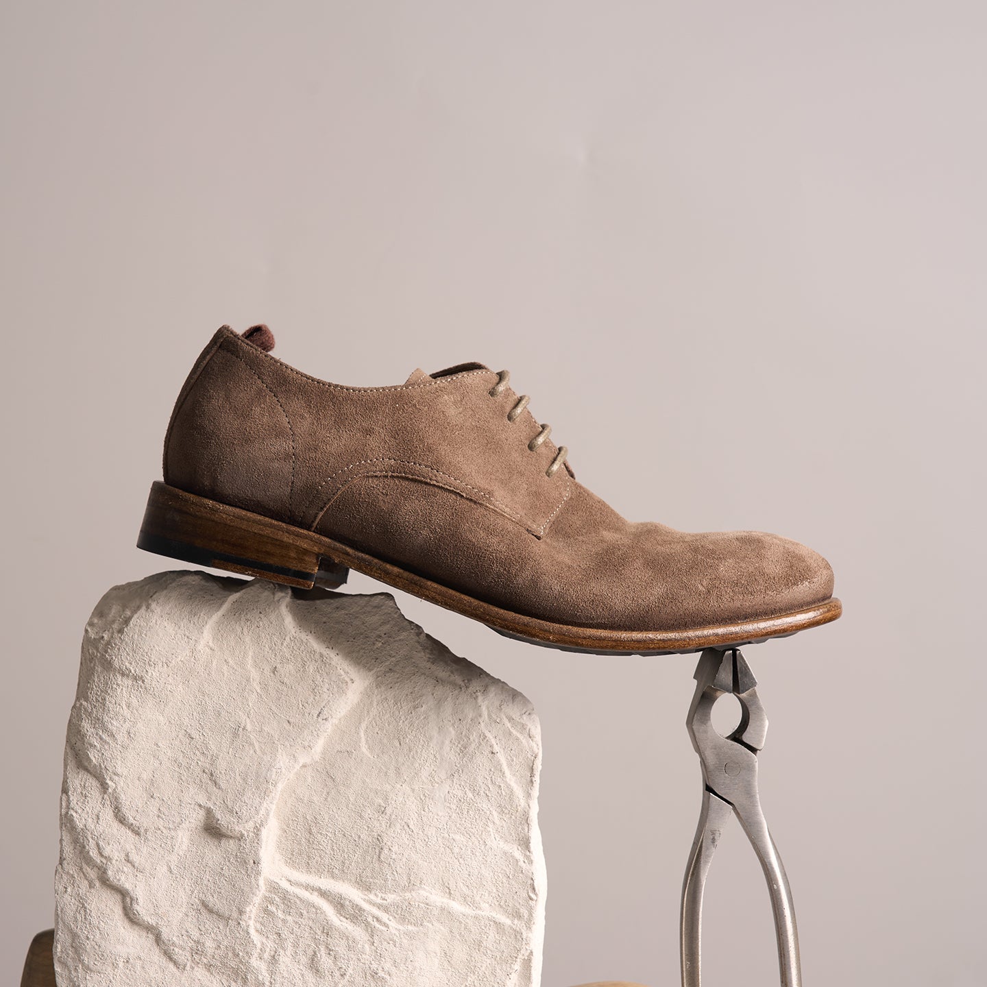 183601 MEN'S STONE-WASHED DERBY CASUAL SNEAKERS, COMFORTABLE TO WEAR AND BREATHABLE