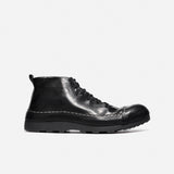 DreamBox Men’s Washed Horsehide High-Top Shoes – Breathable & Comfortable Casual Ankle Boots21254-2