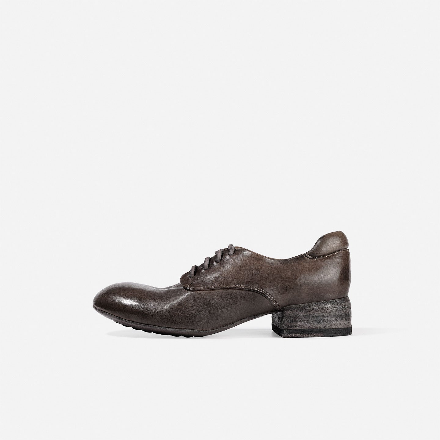 DREAMBOX Women’s Washed Horse Leather Derby Shoes – Premium British Vintage Leather Shoes WM2529-1