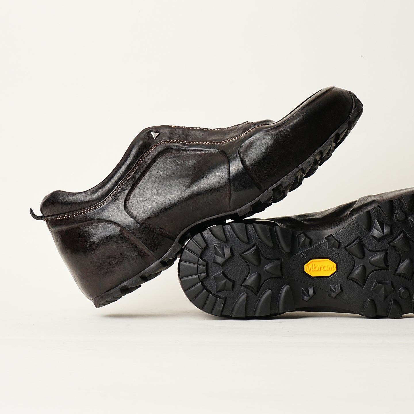 DREAMBOX Premium Horsehide Derby Shoes – Vibram Sole, Breathable Men’s Casual Leather Shoes26415