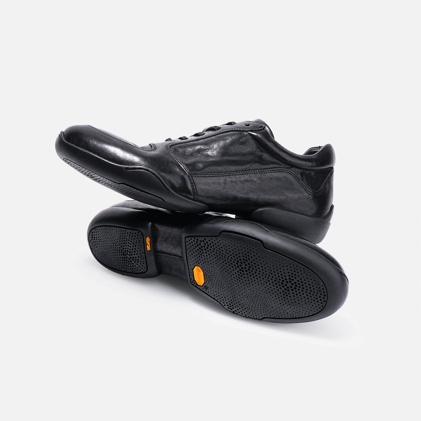 165909 DREAMBOX Vibram 독일 트레이너 스타일 스톤워싱 말가죽 소프트 솔 캐주얼 슈즈: 경량·통기성 얇은 타입의 미니멀 화이트 스니커즈