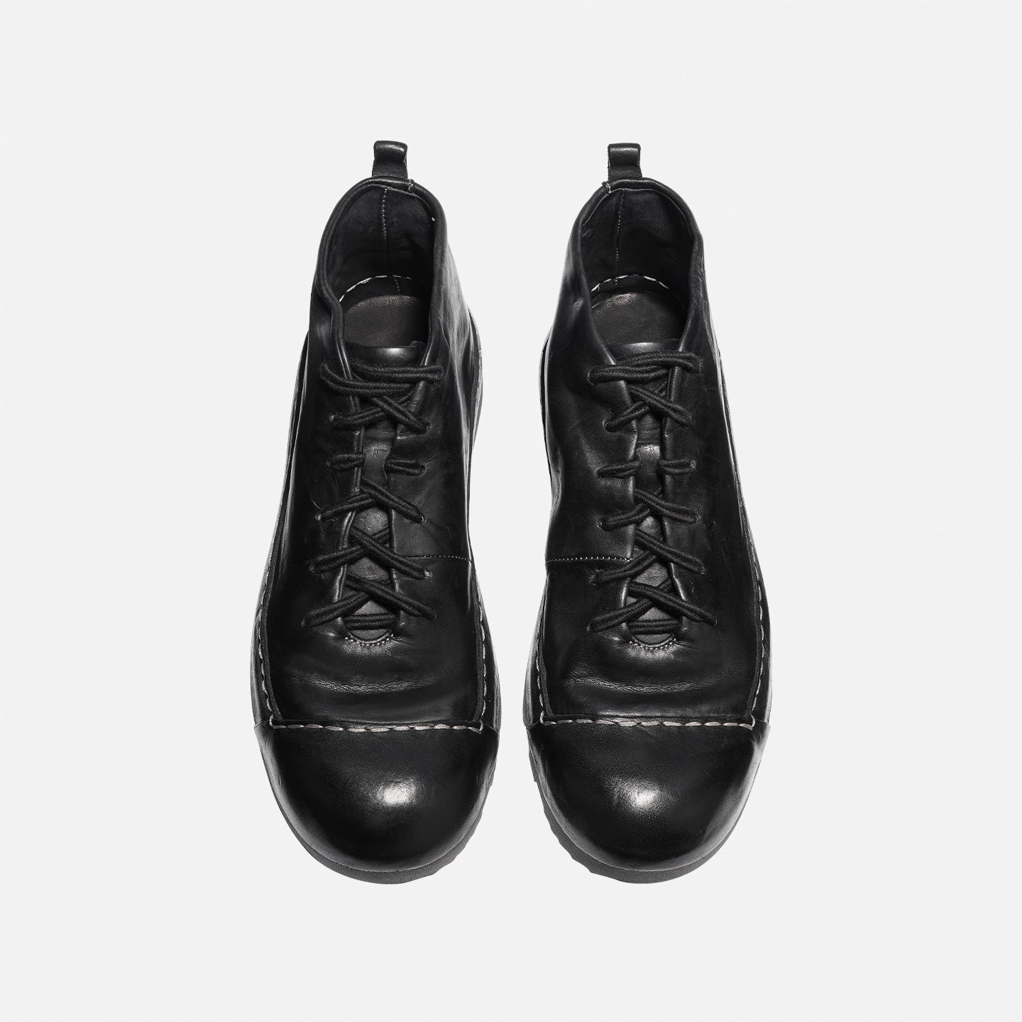 DreamBox Men’s Washed Horsehide High-Top Shoes – Breathable & Comfortable Casual Ankle Boots21254-2