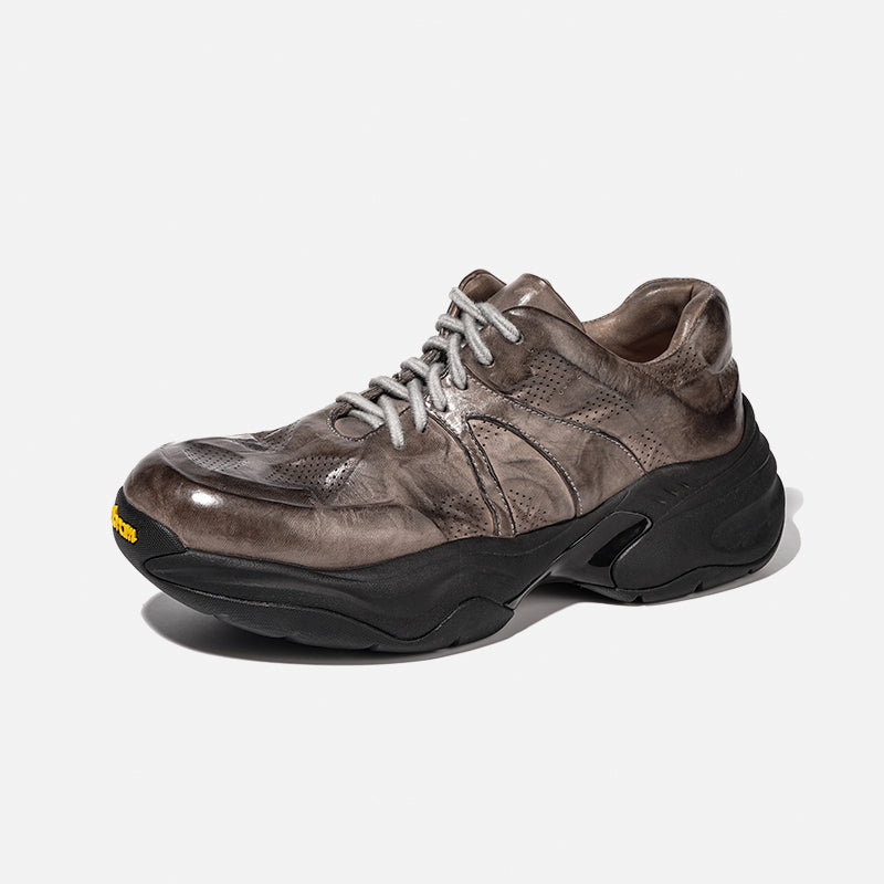 1819-1 PERFORATED BREATHABLE DAD SNEAKERS