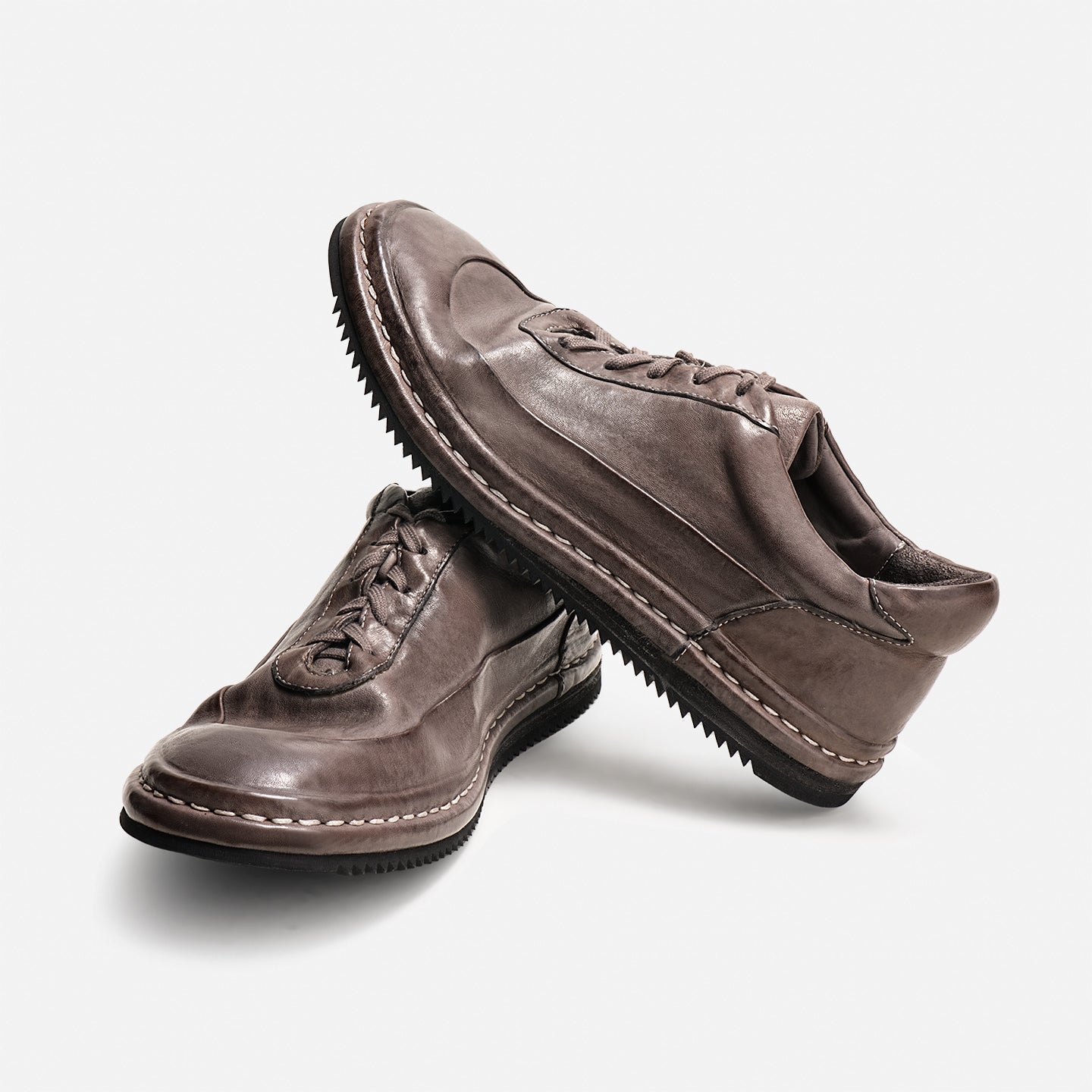 2361 VINTAGE HANDCRAFTED KANGAROO LEATHER SKATE SHOES