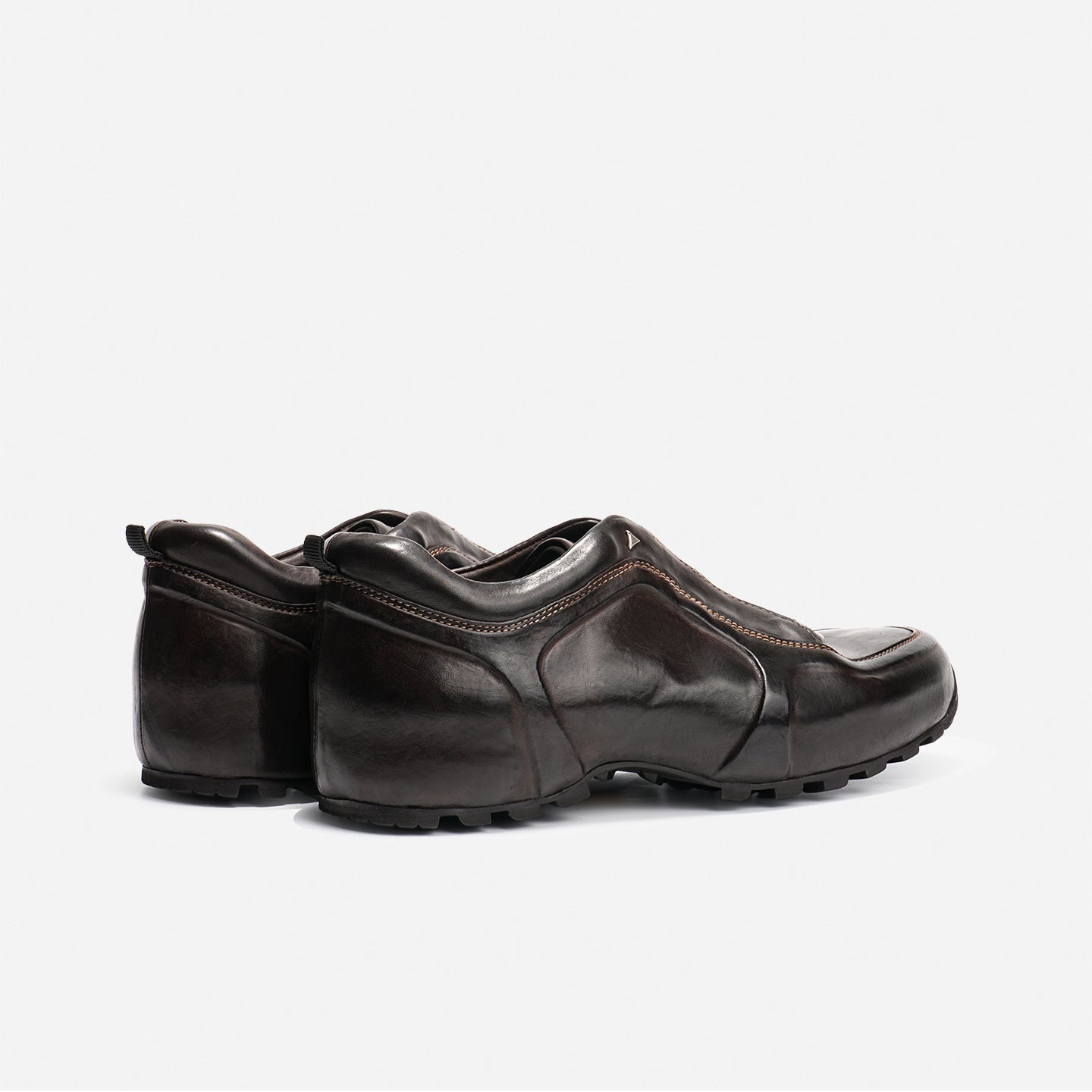 DREAMBOX Premium Horsehide Derby Shoes – Vibram Sole, Breathable Men’s Casual Leather Shoes26415
