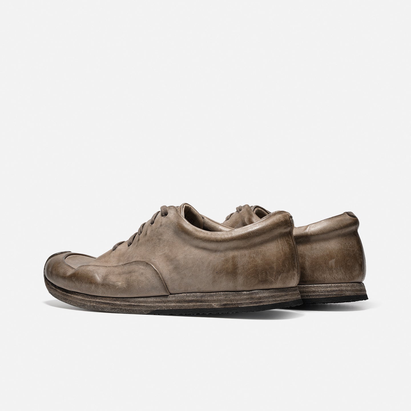 DreamBox Men’s Washed Horsehide Sneakers – Handmade, Breathable & Comfortable Casual Shoes1637-1