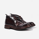 DreamBox Men’s Shell Cordovan Boots – Handmade Goodyear Welted British-Style Leather Boots8017-17