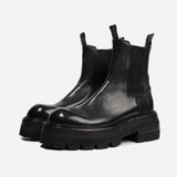 DREAMBOX Men’s Horsehide Chelsea Boots – Handmade Italian XL Foam Sole 154212