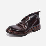 DreamBox Men’s Shell Cordovan Boots – Handmade Goodyear Welted British-Style Leather Boots8017-17