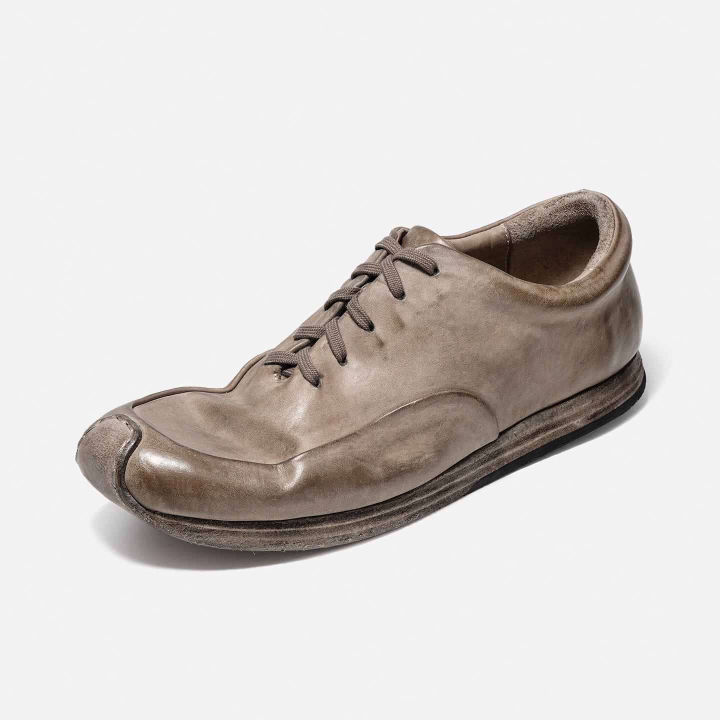 DreamBox Men’s Washed Horsehide Sneakers – Handmade, Breathable & Comfortable Casual Shoes1637-1