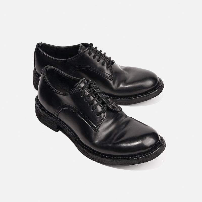 DREAMBOX Vibram 고급 코도반(말 엉덩이 가죽) 소재의 수제 제작 구디이어 웰트 비브람 솔 남성 비즈니스 데르비 캐주얼 가죽 구두 8001L-2G