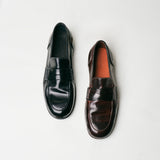6610 Vibram HORSEHIDE BREATHABLE CASUAL LEATHER SHOES, THIN AND COMFORTABLE LOAFERS