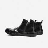 DreamBox Premium Shell Cordovan Chelsea Boots – Handmade British-Style Leather Ankle Boots21254-8