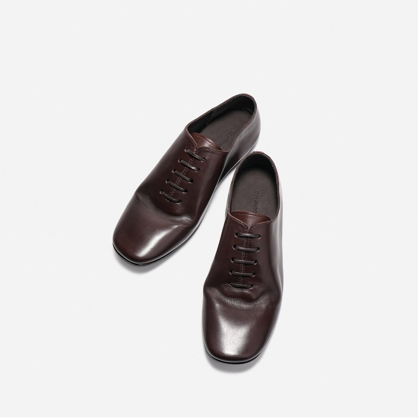 DREAMBOX Women’s Handmade Leather Oxford Shoes – Lightweight, Breathable & Minimalist Low-Profile Casual Shoes WM184802