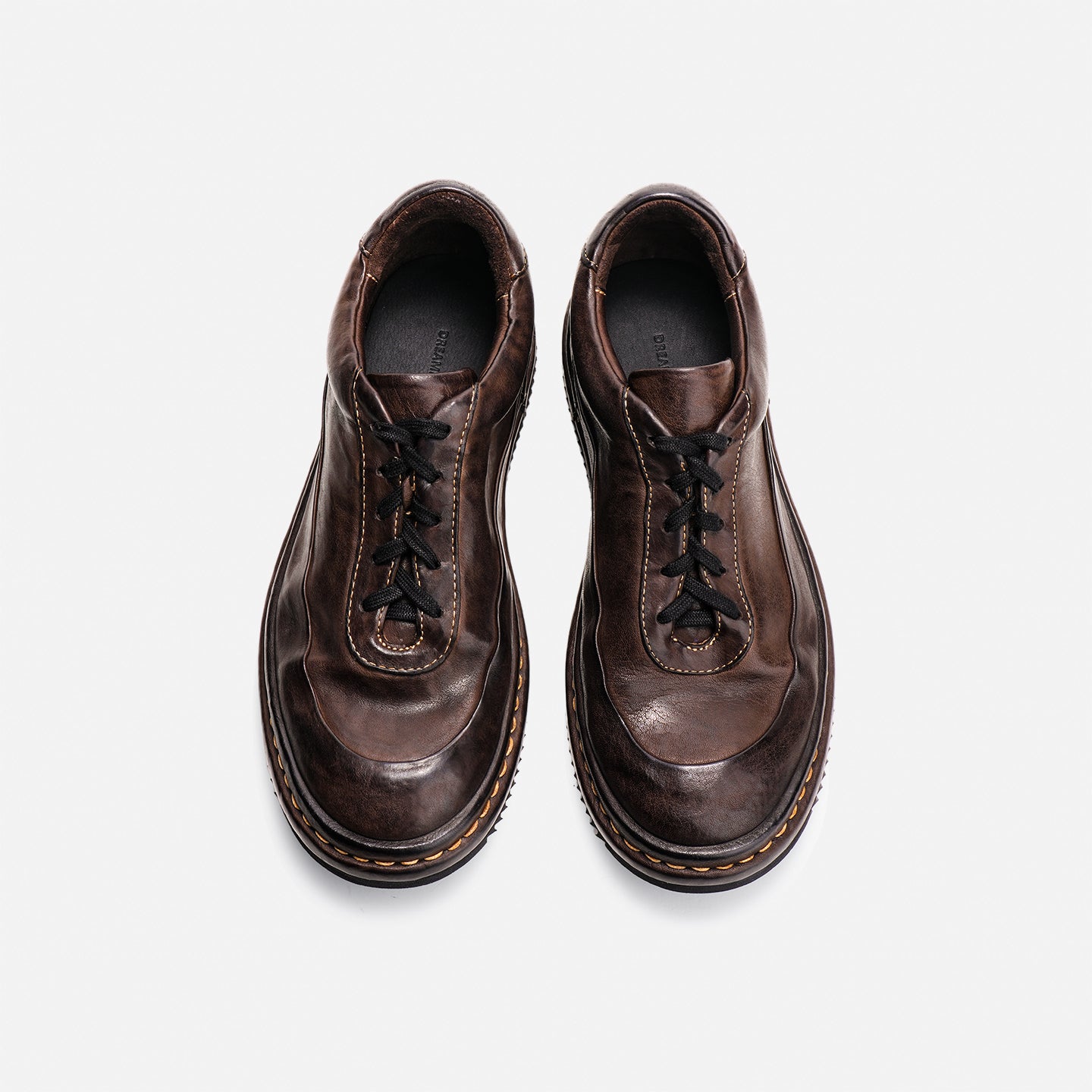 2361 VINTAGE HANDCRAFTED KANGAROO LEATHER SKATE SHOES