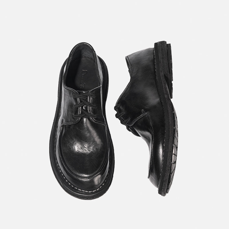 32901 BREATHABLE STONE WASHED COWHIDE CASUAL MEN'S SHOE