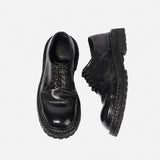 DREAMBOX Premium Horsehide Derby Shoes – Vibram Sole, Breathable Men’s Casual Leather Shoes8038-8