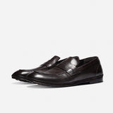 DreamBox Men’s Genuine Leather Loafers – Lightweight, Breathable Slip-On Shoes173101