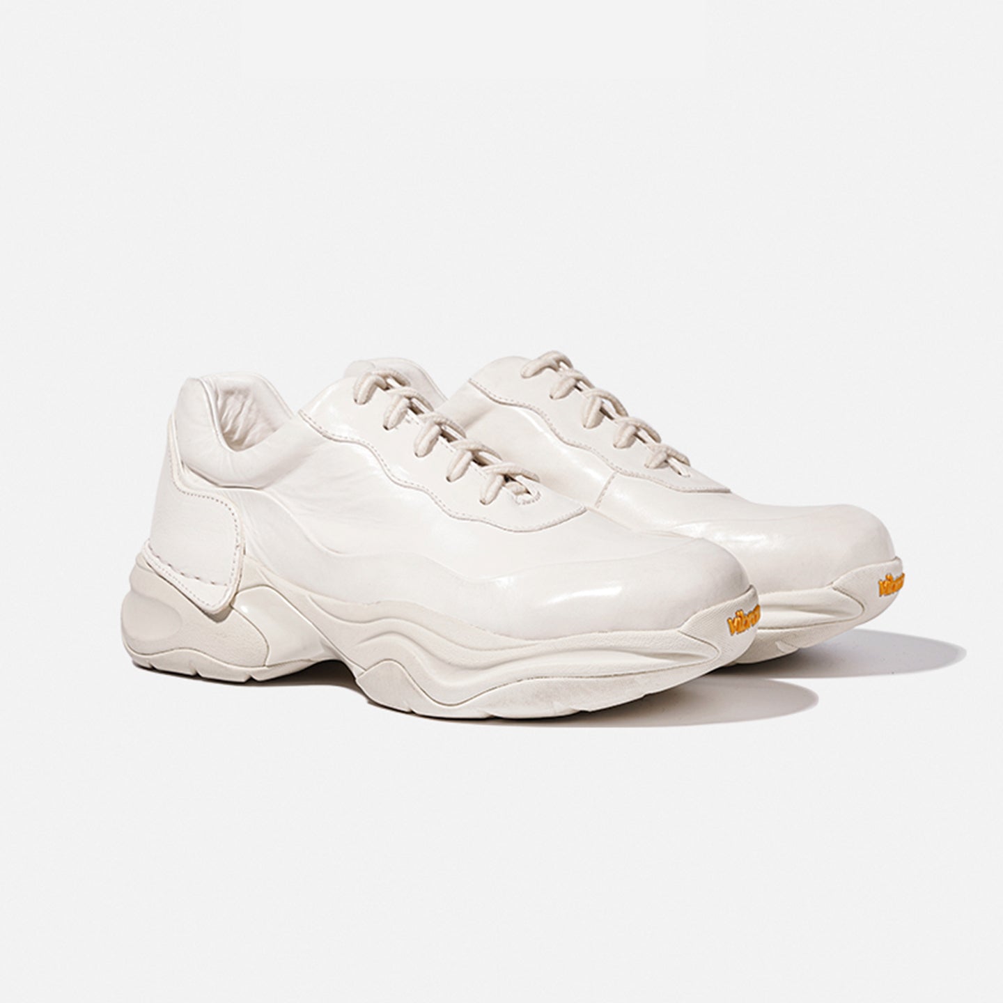 1878-1A HORSEHIDE CHUNKY SOLE DAD SNEAKERS