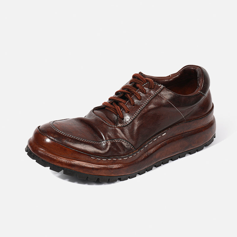 WB8017-18 VINTAGE HANDCRAFTED HORSEHIDE LEATHER SHOES