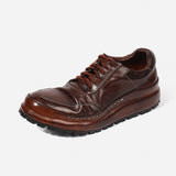 WB8017-18 VINTAGE HANDCRAFTED HORSEHIDE LEATHER SHOES