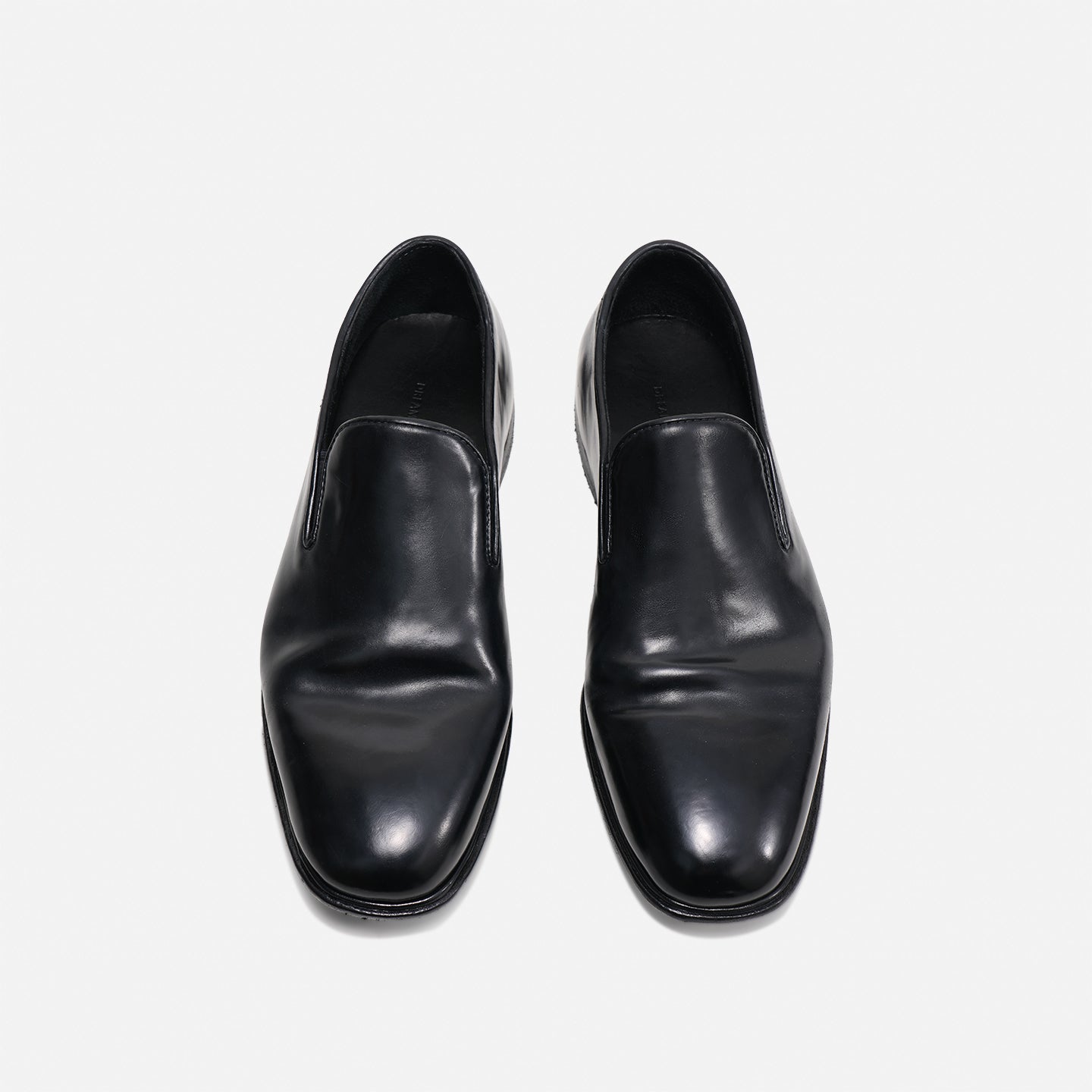 DREAMBOX Vibram 코도반(말 엉덩이 가죽) 소재의 통기성 슬립온 로퍼: 여름 신상 풀온 타입 캐주얼 가죽 구두 017-1
