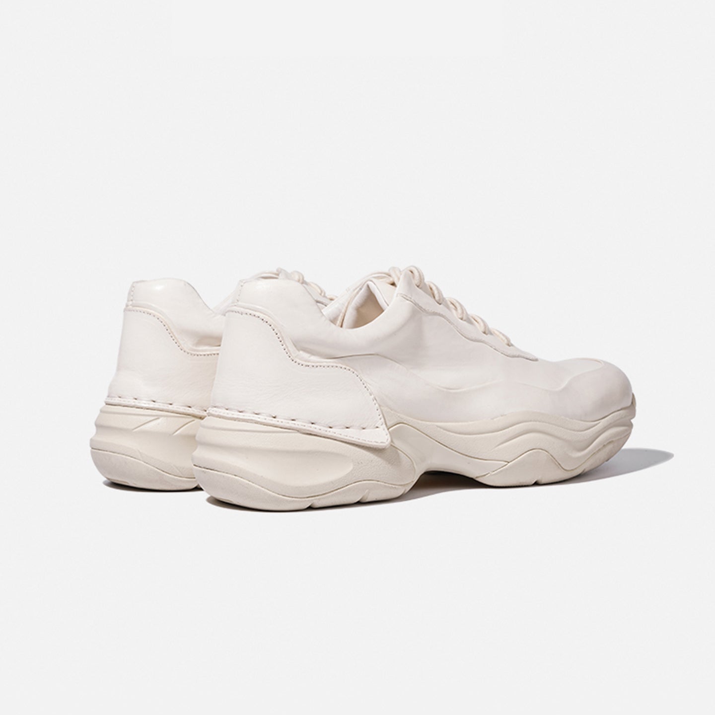 1878-1A HORSEHIDE CHUNKY SOLE DAD SNEAKERS