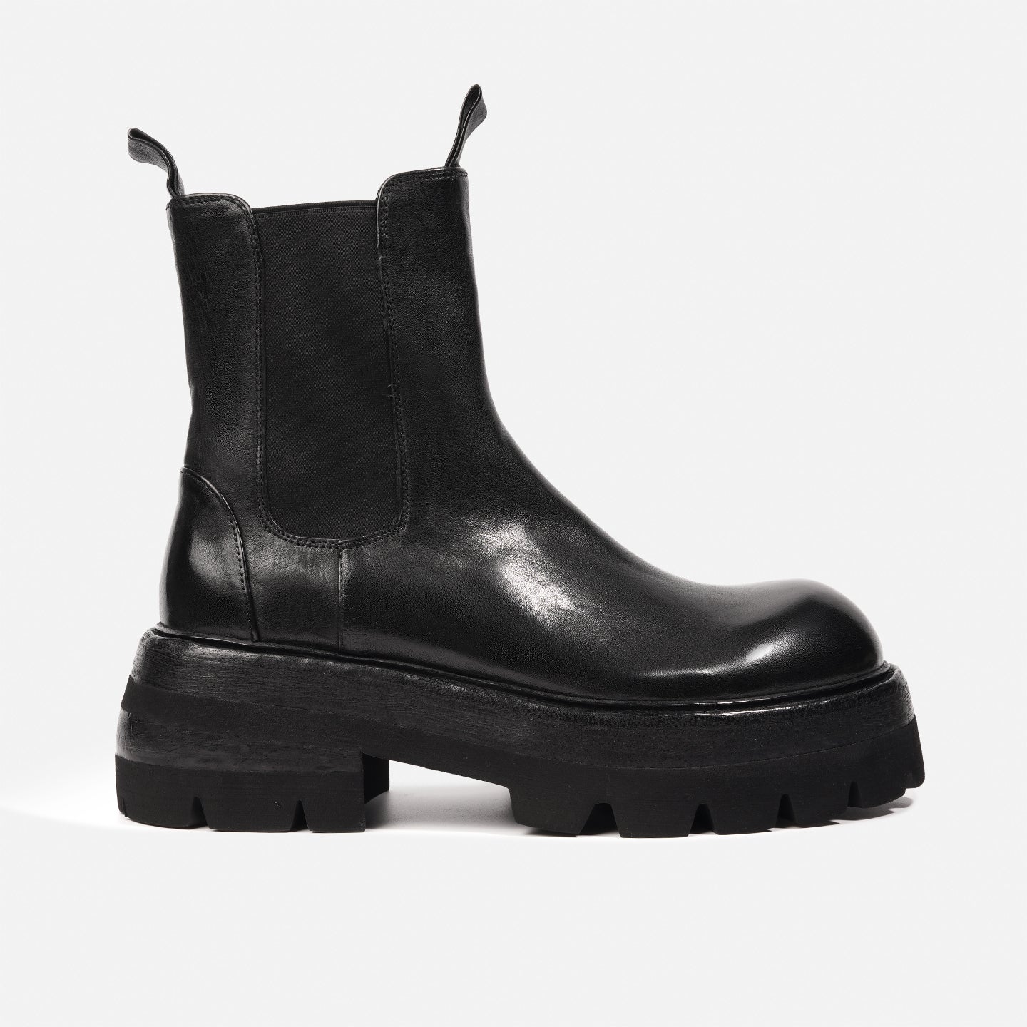 DREAMBOX Men’s Horsehide Chelsea Boots – Handmade Italian XL Foam Sole 154212